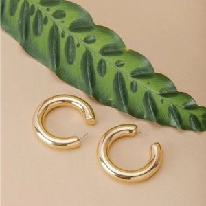 Casa Clara Dallas Hoop Earrings in Gold